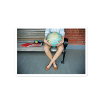 "World In Her Hands" Vinyl Sticker