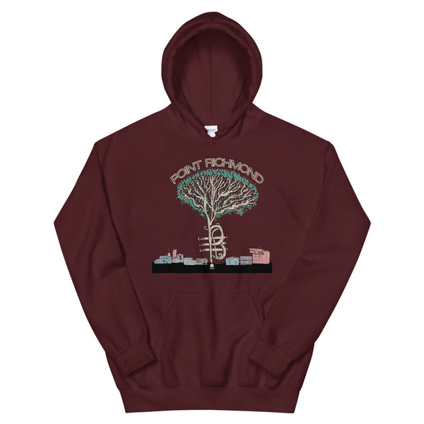 "Point Richmond Tree" Unisex Hoodie [7 COLORS]