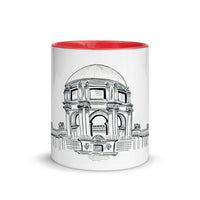 "Palace" Ceramic Mug with Color Inside